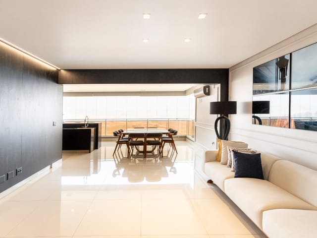Foto do Apartamento - Apartamento tipo para venda em Residencial Mirante Do Ipe com 3 quartos, sendo 3 suítes, 195m² | Lares e Andares Imóveis