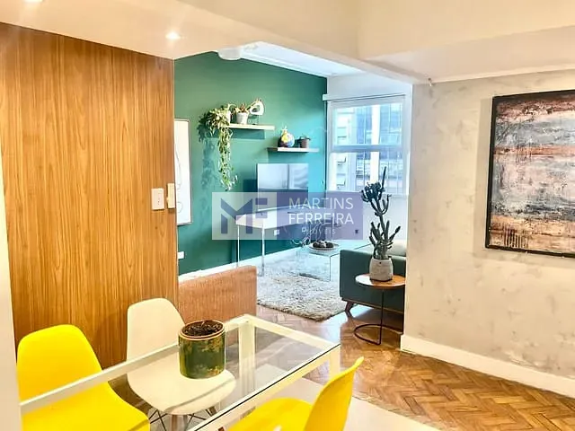 Apartamento 2 quartos e 2 banheiros, para alugar, no bairro Ipanema em Rio de Janeiro