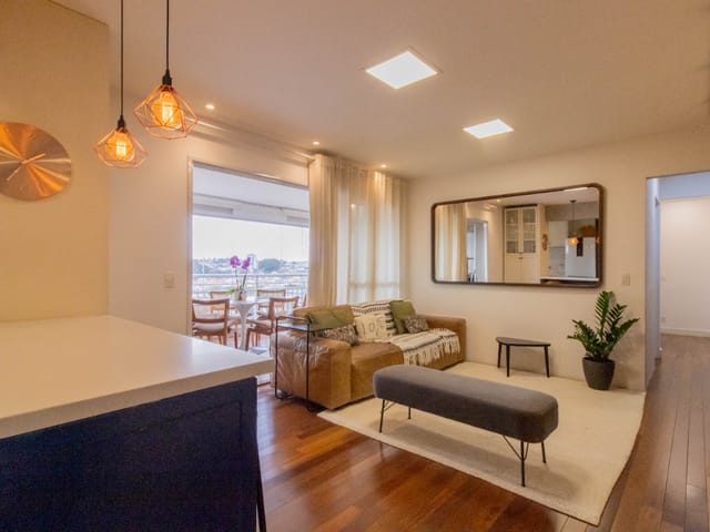 Foto do Apartamento - Apartamento tipo para venda em Jardim Santa Mena com 3 quartos, sendo 2 suítes, 116m² | Lares e Andares Imóveis