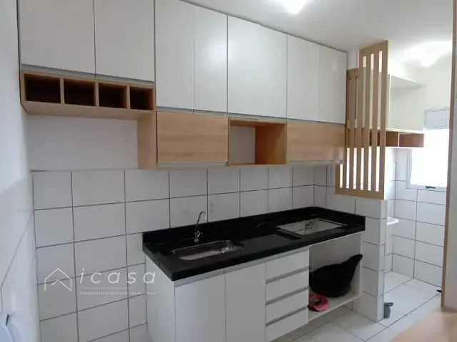 Apartamento com 51m² 2 quartos e 2 banheiros, à venda, no bairro Condomínio Residencial Colinas do Paratehy em São José dos Campos