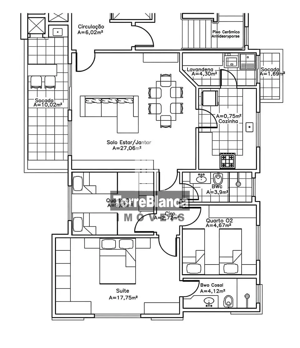 Apartamento, 3 quartos, 110 m² - Foto 19