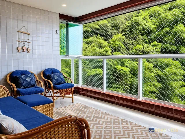 Apartamento com 90m² 3 quartos e 2 banheiros, à venda, no bairro Centro em Bertioga