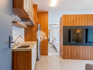 Foto do Apartamento-Apartamento tipo para venda em Moema com 1 quarto, sendo 1 suíte, 42m²