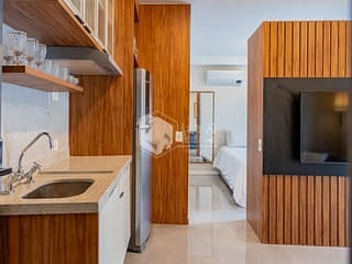 Foto do Apartamento-Apartamento tipo para venda em Moema com 1 quarto, sendo 1 suíte, 42m²