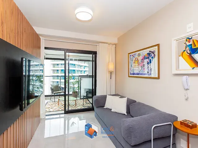 Apartamento com 42m² 1 quarto e 1 banheiro, à venda, no bairro Moema em São Paulo