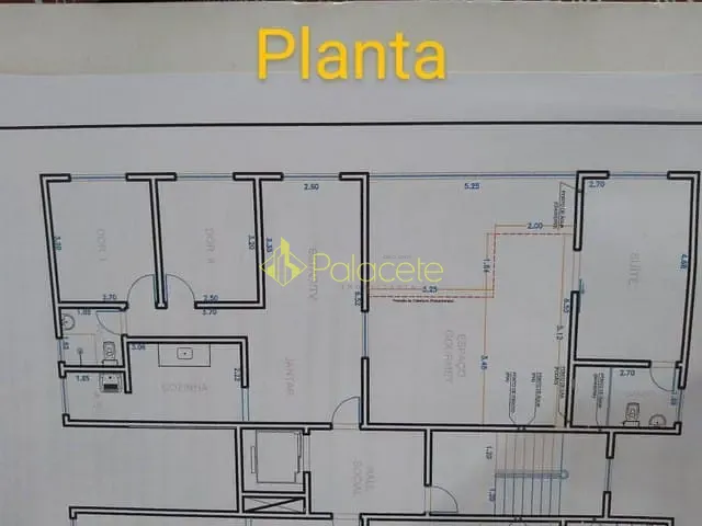 Apartamento 3 quartos e 1 banheiro, à venda, no bairro Chácara Santa Luzia em Taubaté