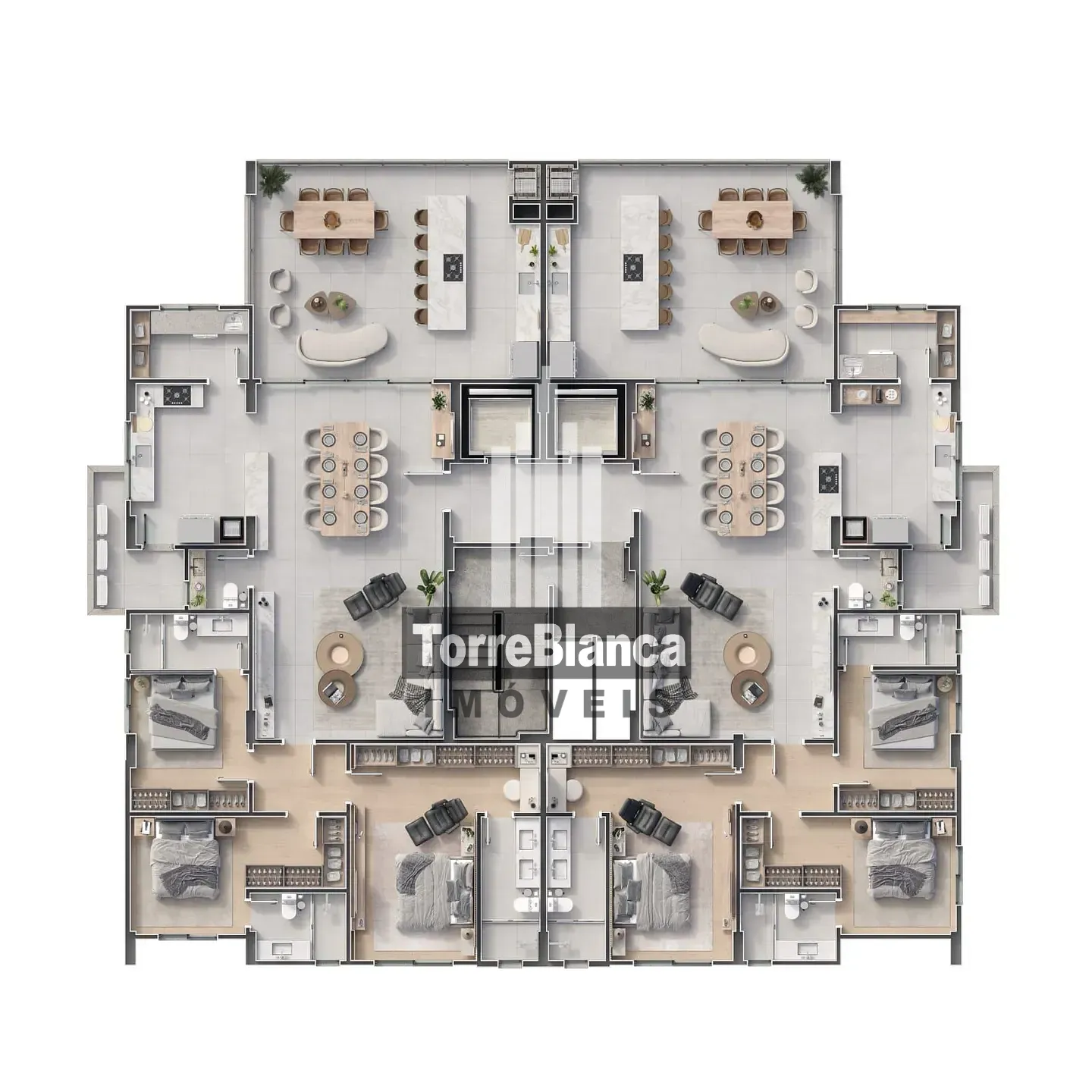 Apartamento, 3 quartos, 189 m² - Foto 17