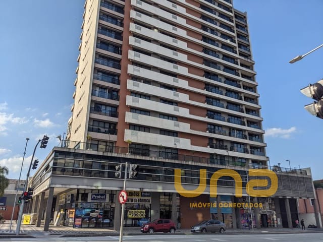 Apartamento 1 quarto e 1 banheiro, para alugar, no bairro CENTRO em Curitiba