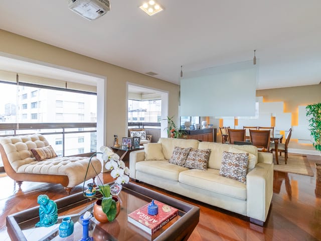 Foto do Apartamento - Apartamento tipo para venda em Santa Cecília com 3 quartos, sendo 3 suítes, 186m² | Lares e Andares Imóveis