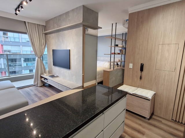 Foto do Apartamento - Apartamento tipo para venda em Pinheiros com 1 quarto, 39m² | Lares e Andares Imóveis