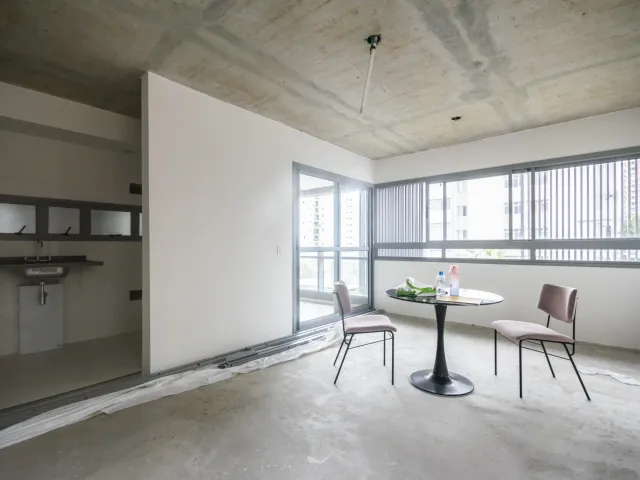 Foto do Apartamento - Apartamento à venda, Perdizes, Sala espaçosa, com acesso a sacada e integrada a cozinha no estilo americana.  São Paulo, SP | Vista Livre