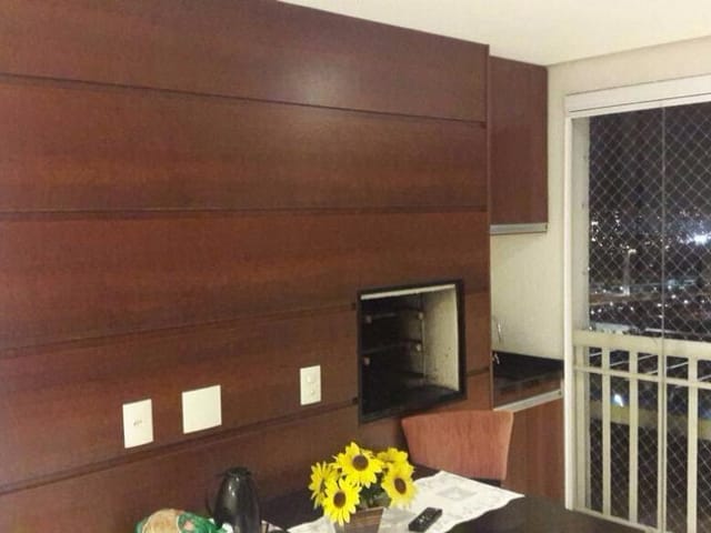 Foto do Apartamento - Apartamento 90m² 3 dorms, suíte, armários planejados, sacada ampla gourmet, andar alto, em condomínio clube completo no Aquarius | RUSSI IMÓVEIS