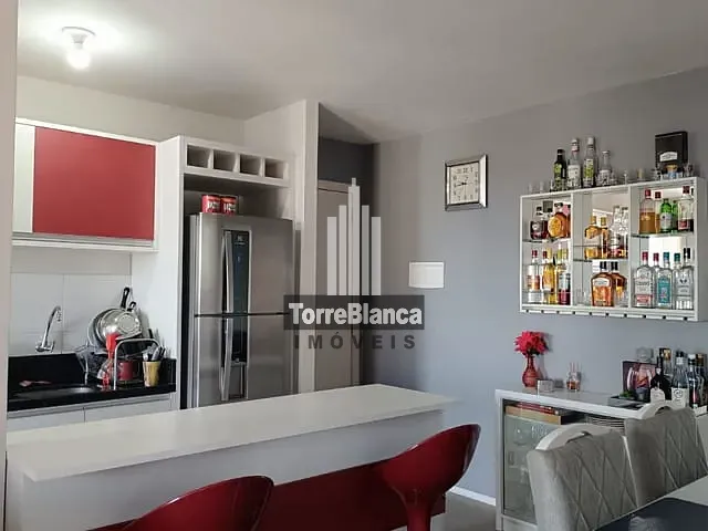 Apartamento com 63m² 3 quartos e 1 banheiro, à venda, no bairro Uvaranas em Ponta Grossa