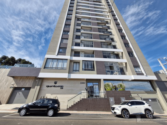 Locação - Apartamento com 3 quartos (sendo 1 suíte), 2 vagas, Sacada com churrasqueira, Gran Villaggio - Estrela, Ponta Grossa.