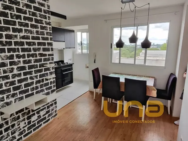 Apartamento 2 quartos e 1 banheiro, à venda, no bairro COLONIA RIO GRANDE em São José Dos Pinhais