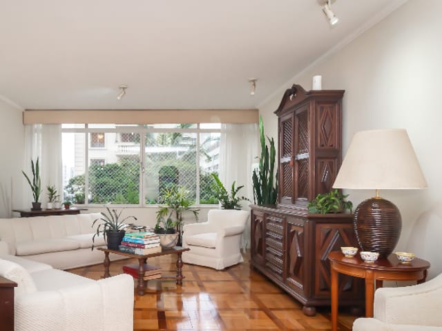 Foto do Apartamento - Apartamento tipo para venda em Jardim Paulista com 3 quartos, sendo 1 suíte, 212m² | Lares e Andares Imóveis