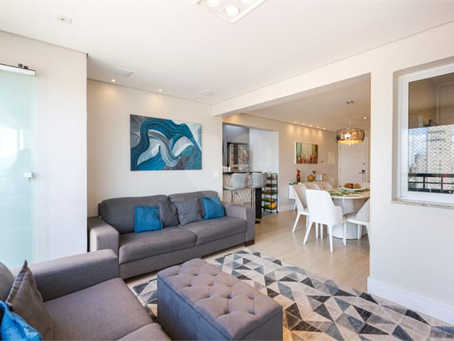 Foto do Apartamento - Apartamento tipo para venda em Vila Romana com 3 quartos, sendo 1 suíte, 88m² | Lares e Andares Imóveis