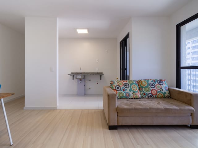 Foto do Apartamento - Apartamento tipo para venda em Vila Anastácio com 3 quartos, sendo 1 suíte, 67m² | Lares e Andares Imóveis
