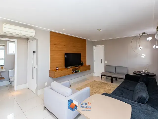 Apartamento com 138m² 3 quartos e 5 banheiros, à venda, no bairro Brooklin em São Paulo