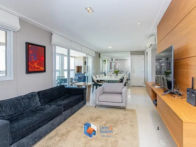 Apartamento com 138m² 3 quartos e 5 banheiros, à venda, no bairro Brooklin em São Paulo