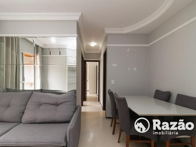 Apartamento 3 quartos e 2 banheiros, para alugar, no bairro Novo Mundo em Curitiba
