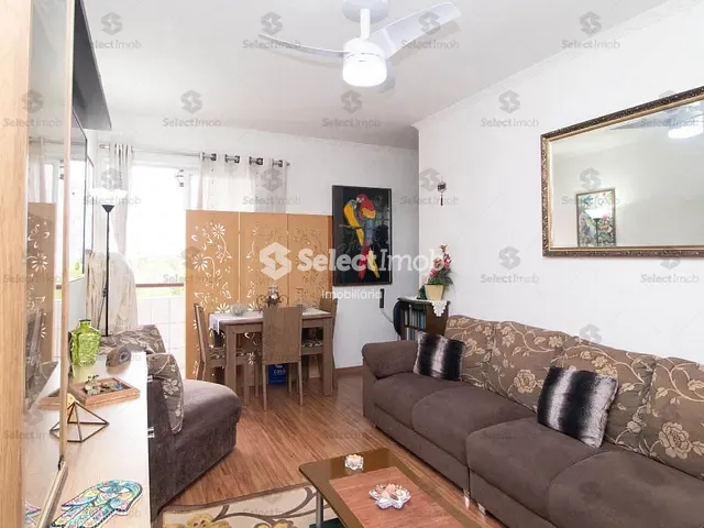 Apartamento com 58m² 2 quartos e 1 banheiro, à venda, no bairro Parque São Vicente em Mauá