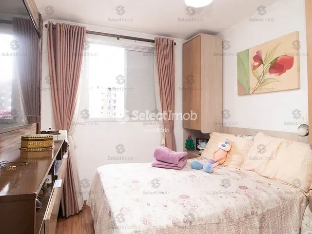 Apartamento com 58m² 2 quartos e 1 banheiro, à venda, no bairro Parque São Vicente em Mauá