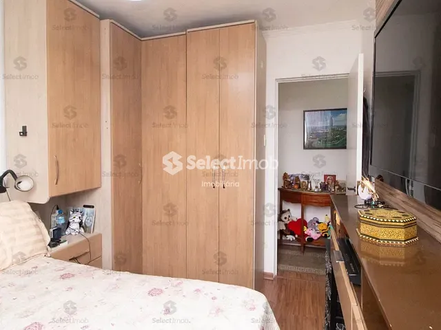 Apartamento com 58m² 2 quartos e 1 banheiro, à venda, no bairro Parque São Vicente em Mauá
