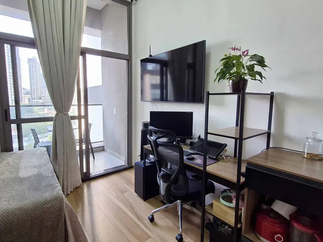 Foto do Apartamento - Apartamento para venda em Brooklin com 1 quarto, sendo 1 suíte, 25m² | Lares e Andares Imóveis