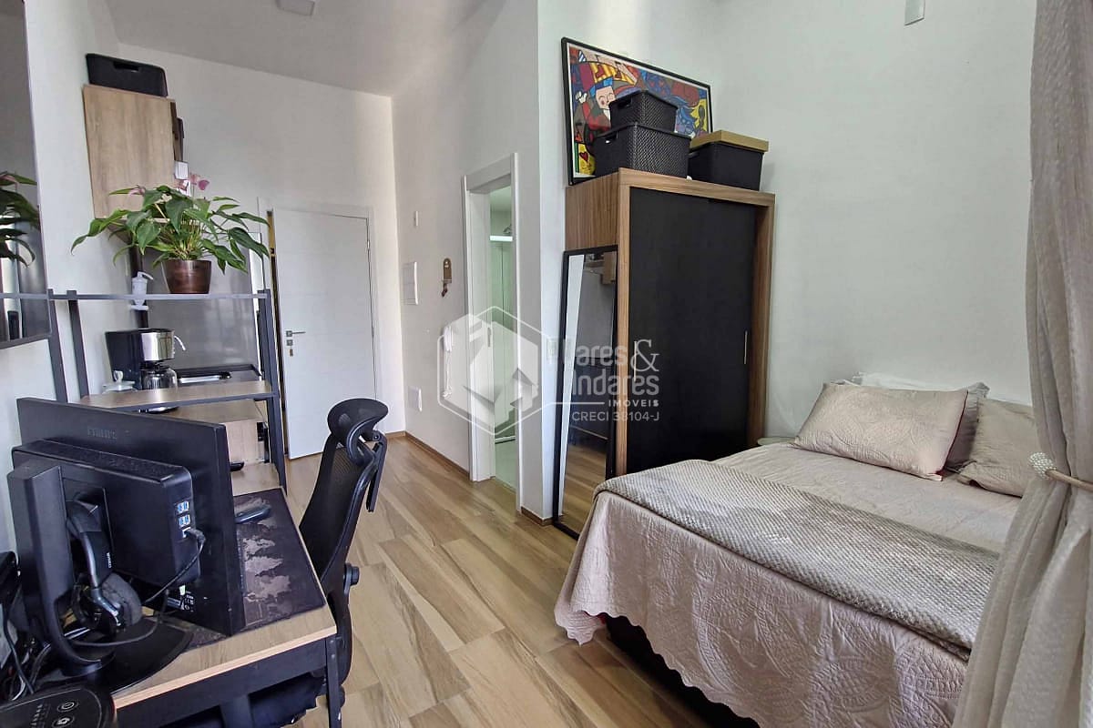 Apartamento à venda com 1 quarto, 25m² - Foto 2