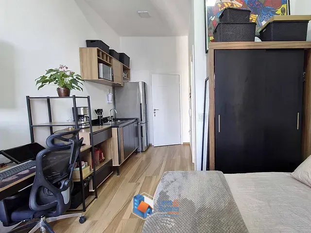 Apartamento com 25m² 1 quarto e 1 banheiro, à venda, no bairro Brooklin em São Paulo