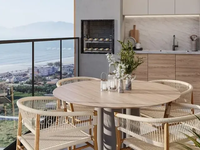Apartamento 3 quartos e 1 banheiro, à venda, no bairro Praia das Palmeiras em Caraguatatuba