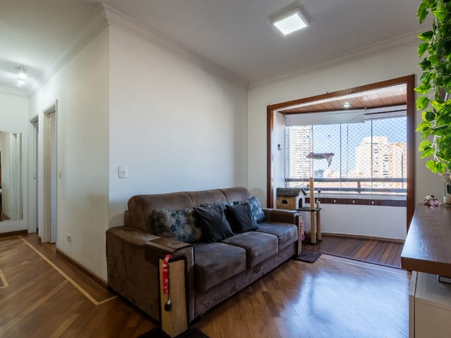 Foto do Apartamento - Apartamento tipo para venda em Vila Gumercindo com 3 quartos, sendo 1 suíte, 73m² | Lares e Andares Imóveis
