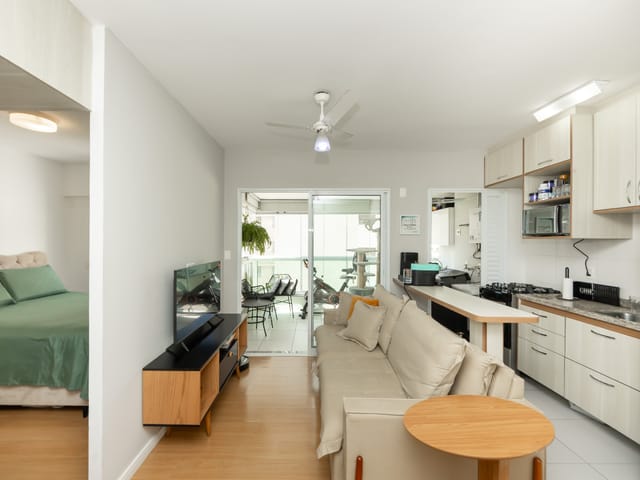 Foto do Apartamento - Apartamento tipo para venda em Bela Vista com 1 quarto, sendo 1 suíte, 42m² | Lares e Andares Imóveis
