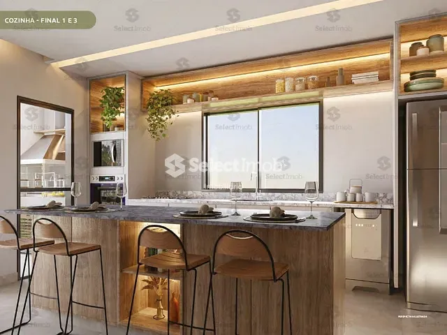 Apartamento com 72m² 2 quartos e 2 banheiros, à venda, no bairro Jardim em Santo André