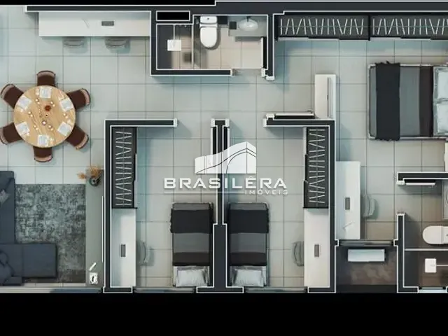 Apartamento 3 quartos e 3 banheiros, à venda, no bairro Parque Amazônia em Goiânia
