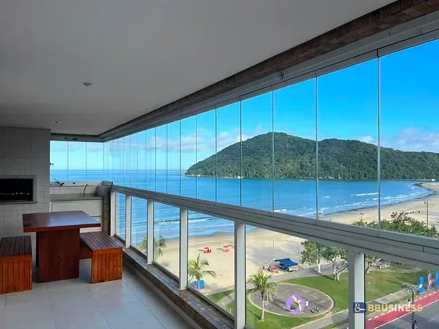 Apartamento com 97m² 3 quartos e 3 banheiros, para alugar, no bairro Centro em Bertioga