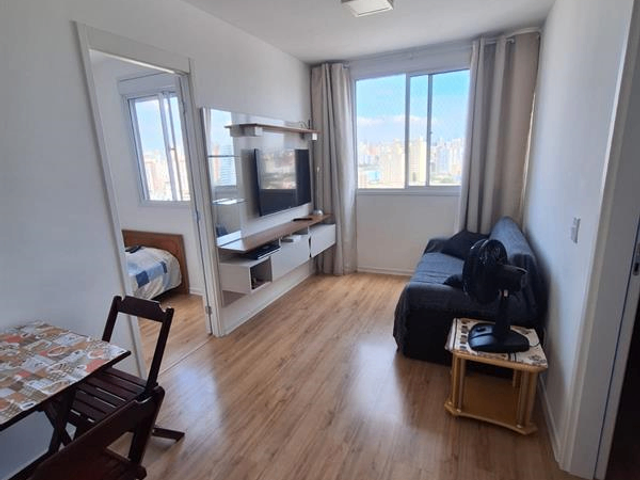 Apartamento com 52m² 2 quartos e 1 banheiro, à venda, no bairro Brás em São Paulo