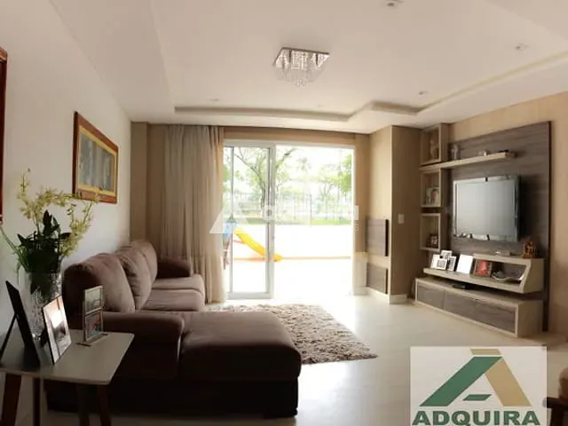Apartamento com 169m² 3 quartos e 3 banheiros, à venda, no bairro Jardim Carvalho em Ponta Grossa
