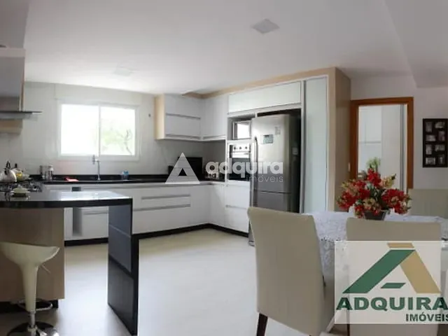 Apartamento com 169m² 3 quartos e 3 banheiros, à venda, no bairro Jardim Carvalho em Ponta Grossa
