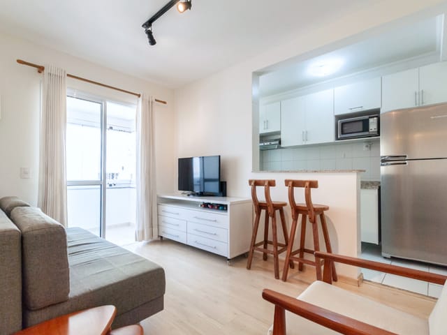 Foto do Apartamento - Apartamento tipo para venda em Vila Mariana com 1 quarto, sendo 1 suíte, 42m² | Lares e Andares Imóveis