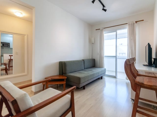Foto do Apartamento - Apartamento tipo para venda em Vila Mariana com 1 quarto, sendo 1 suíte, 42m² | Lares e Andares Imóveis
