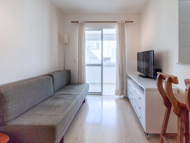 Foto do Apartamento - Apartamento tipo para venda em Vila Mariana com 1 quarto, sendo 1 suíte, 42m² | Lares e Andares Imóveis