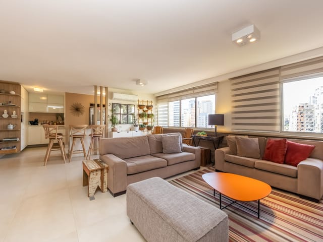 Foto do Apartamento - Apartamento tipo para venda em Vila Olímpia com 2 quartos, sendo 1 suíte, 104m² | Lares e Andares Imóveis