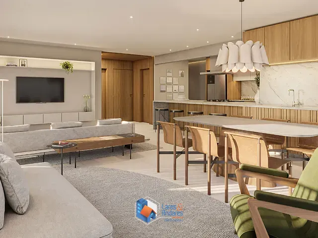 Apartamento com 131m² 3 quartos e 4 banheiros, à venda, no bairro Campo Belo em São Paulo