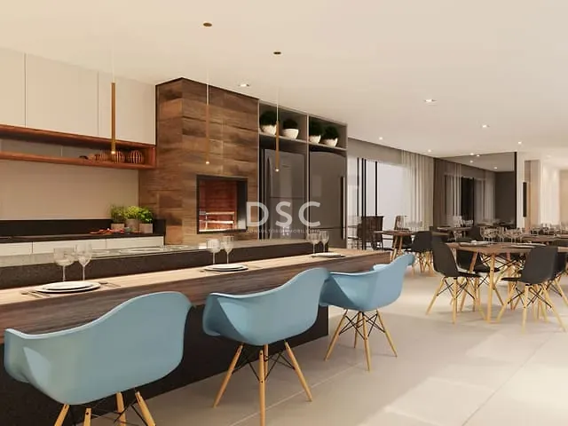 Apartamento com 70m² 2 quartos e 1 banheiro, à venda, no bairro Água Verde em Curitiba