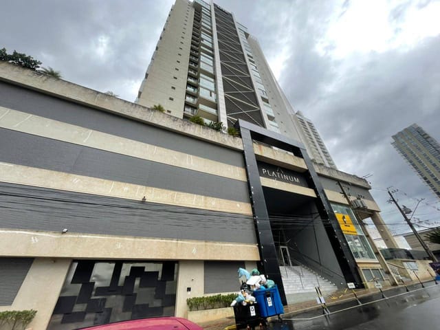 Locação - Apartamento de Alto Padrão, 3 quartos (sendo 1 suíte), 2 vagas, Sacada com churrasqueira, 207 m², Edifício Platinum - Oficinas, Ponta Grossa.