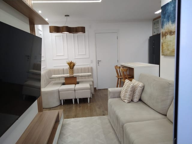 Foto do Apartamento - Apartamento tipo para venda em Picanço com 2 quartos, sendo 1 suíte, 58m² | Lares e Andares Imóveis