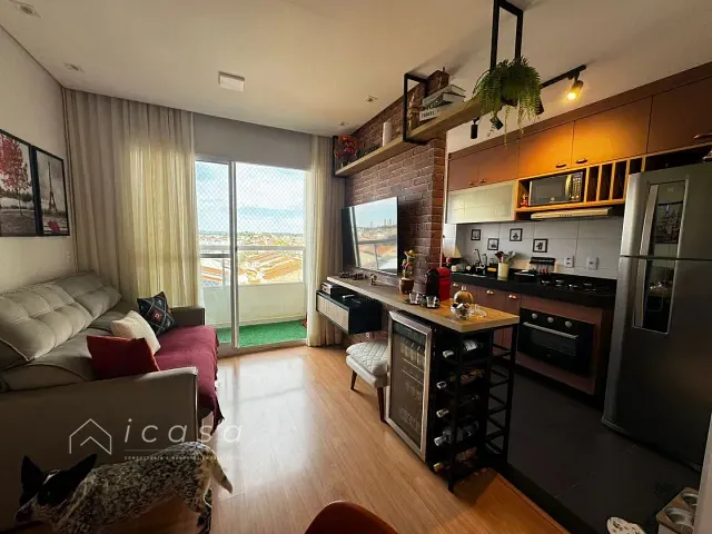 Apartamento com 45m² 2 quartos e 1 banheiro, à venda, no bairro Jardim Sul em São José dos Campos