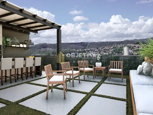 Apartamento 2 quartos e 1 banheiro, à venda, no bairro Rincão em Novo Hamburgo